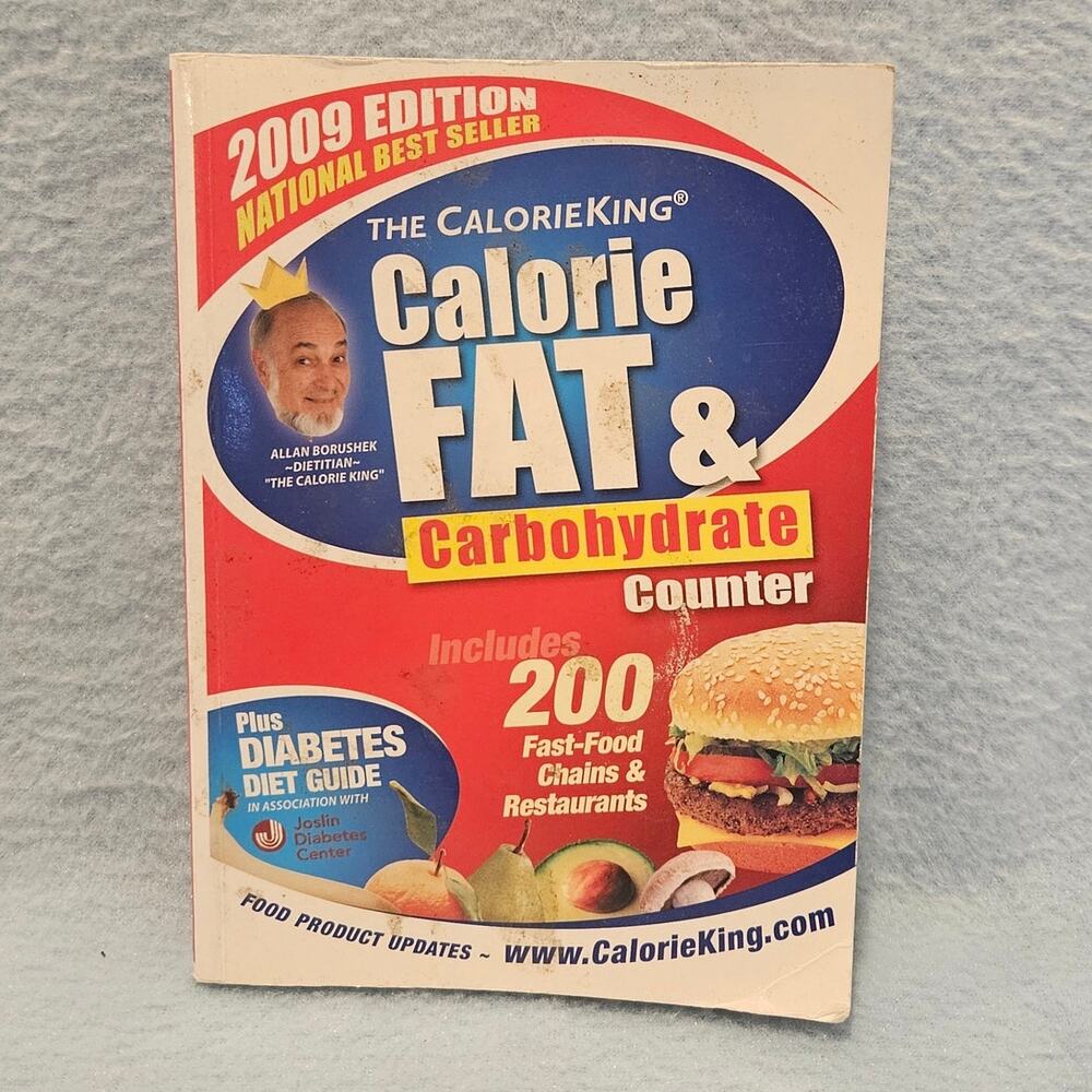 The CalorieKing Calorie, Fat & Carbohydrate Counter 2009 (ISBN 9781930448223)